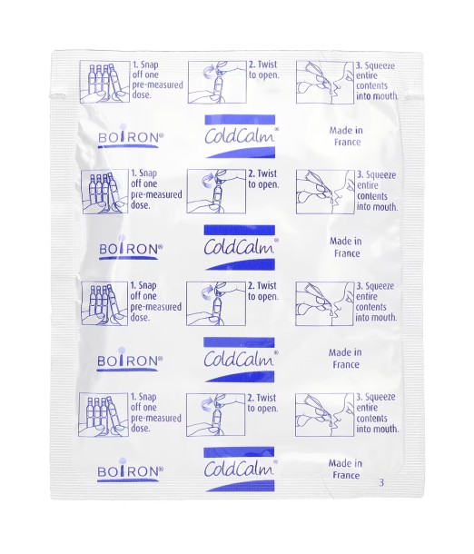 Cold Calm Bébé Boiron 30 Doses liquides, Soulagement du rhume 6m+ 2