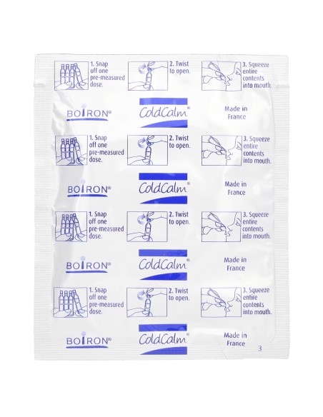 Cold Calm Bébé Boiron 30 Doses liquides, Soulagement du rhume 6m+ dans Univers Bébé chez Baby And Mom Maroc