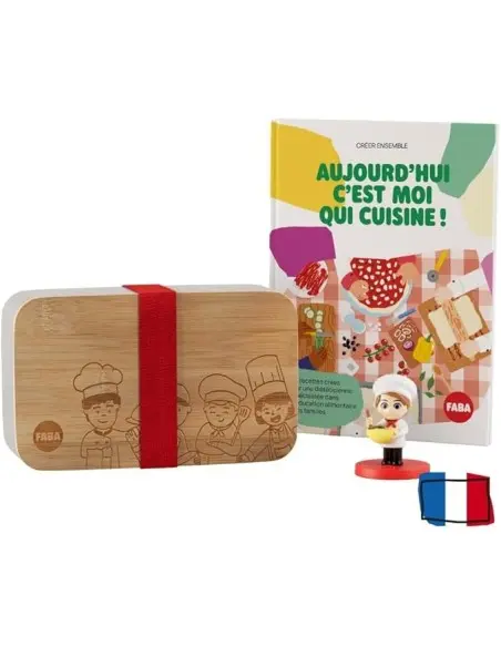 FABA - Today I'm the Cook! book with 12 recipes, sound character with 12 stories and snack box from 3 to 5 years — photo 2
