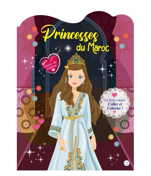 Livre de Coloriage Princesses du Maroc - Mon atelier de