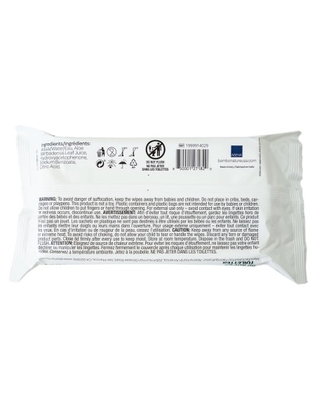 Bambo Nature Lingettes à l'eau sans parfum x64 dans Lingettes chez Baby And Mom Maroc