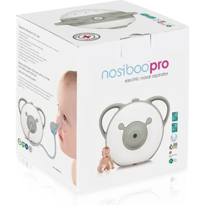 Nosiboo Mouche Bébé Electrique Pro Gris Mouche bébé - Nosiboo