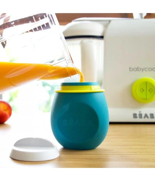 Beaba 180 ml storage pot — blue 2