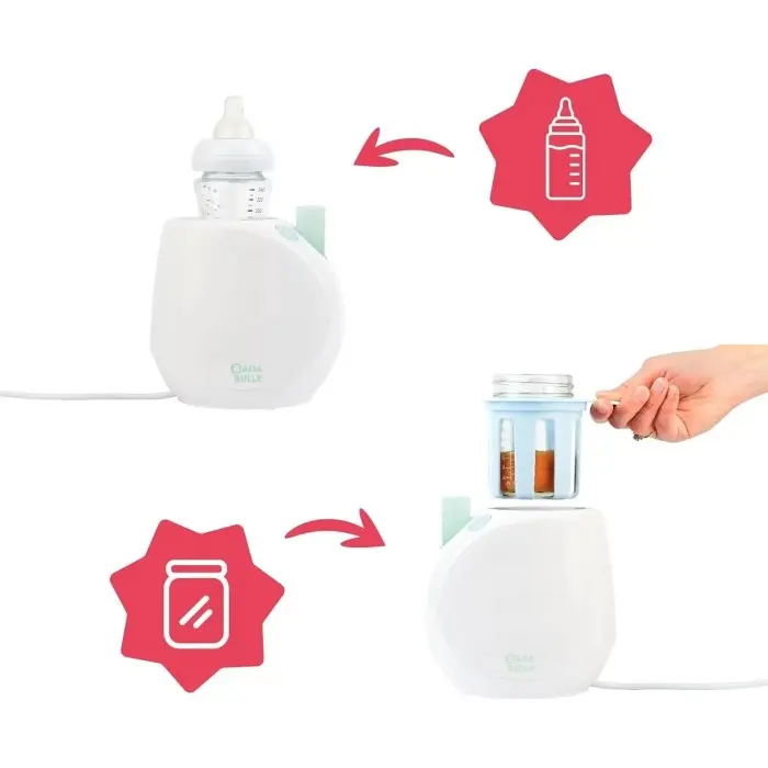 Badabulle Chauffe Biberon Maison Easy+ Pastel Chauffe biberon 