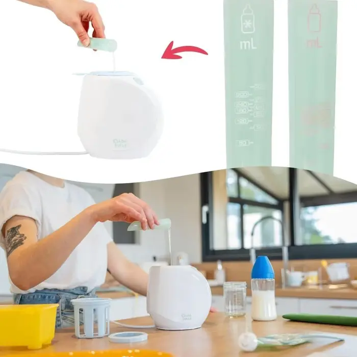 Badabulle Chauffe Biberon Maison Easy+ Pastel Chauffe biberon 