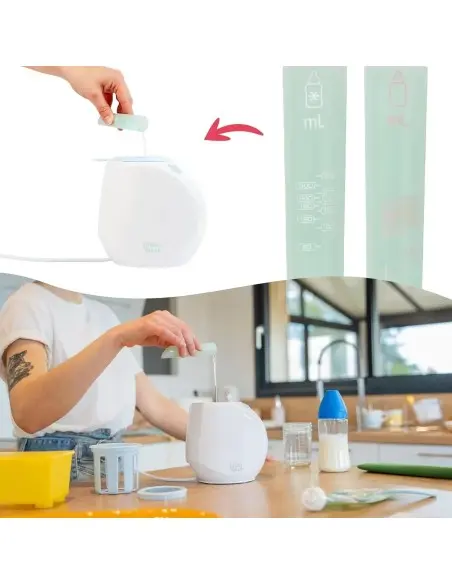 Badabulle Chauffe Biberon Maison Easy+ Pastel Chauffe biberon 