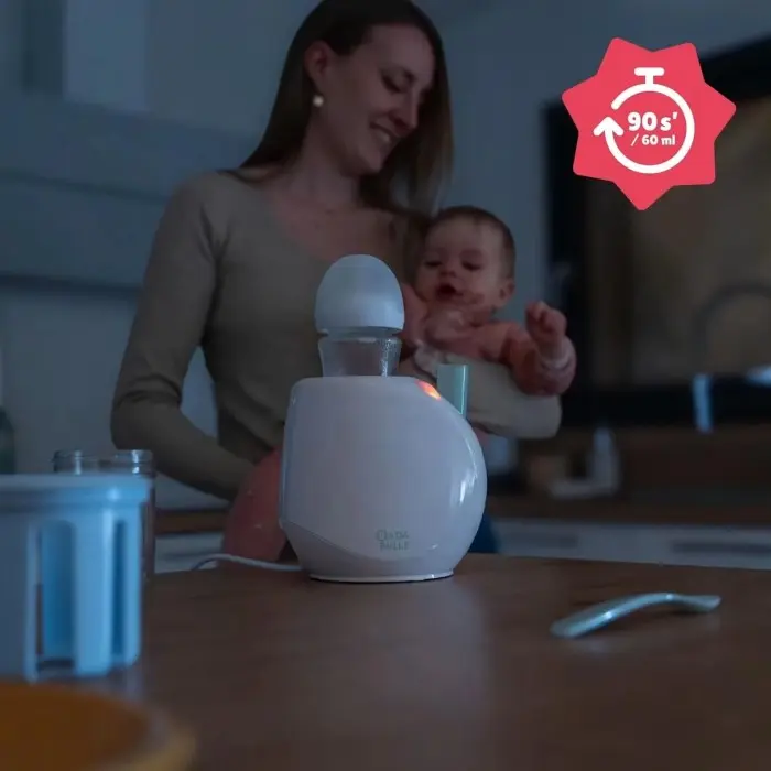 Badabulle Chauffe Biberon Maison Easy+ Pastel Chauffe biberon 