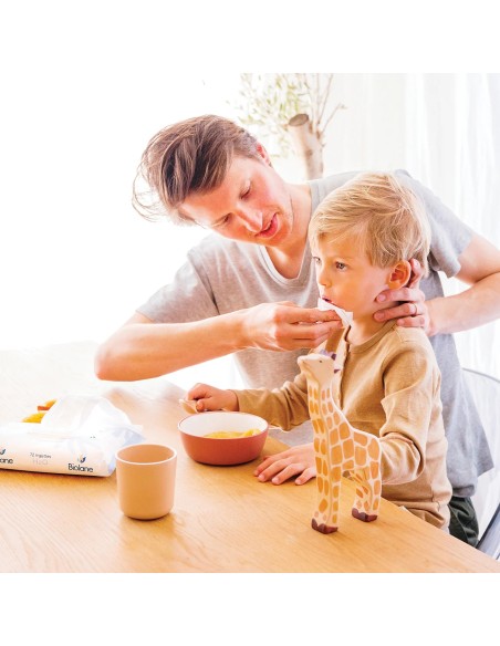 Biolane Lingettes épaisses H2o - 72 lingettes Lingettes -