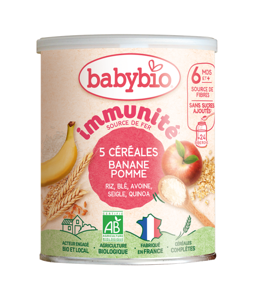 Céréales Infantiles 3 Fruits Avec Quinoa (Dès 6mois) BabyBio 2