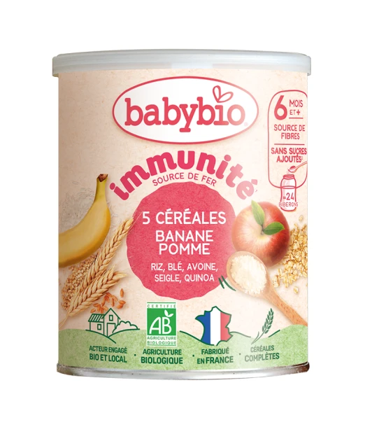BabyBio infant cereals 3 fruits with quinoa (from 6 months)