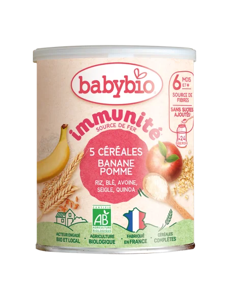BabyBio infant cereals 3 fruits with quinoa (from 6 months)