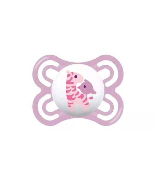 MAM Perfect pacifier from 0 to 6 months, mauve
