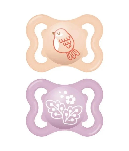 MAM Mini Air pacifier from 0 to 6 months pink