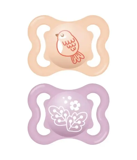 Mam Sucette Mini Air 0-6m Rose Sucettes - Mam Maroc