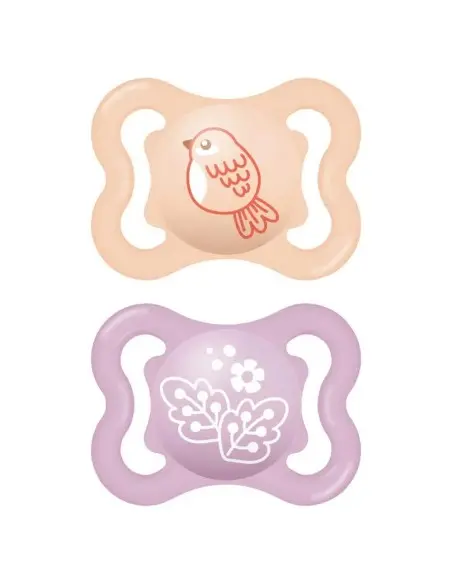 Mam Sucette Mini Air 0-6m Rose Sucettes - Mam Maroc