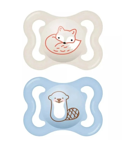 MAM Mini Air pacifier from 0 to 6 months blue