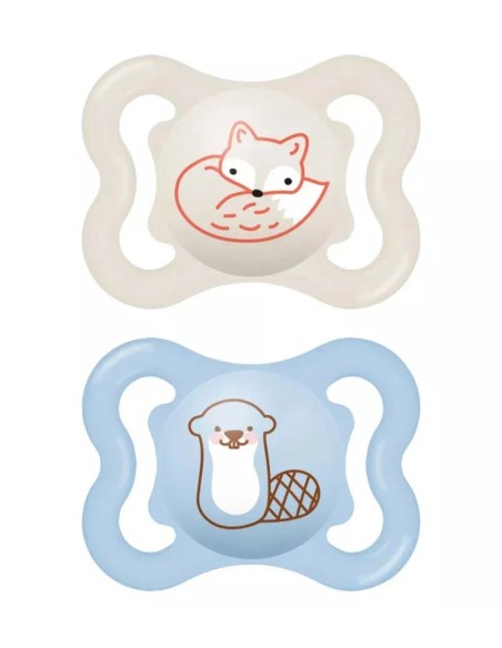 Mam Sucette Mini Air 0-6m Bleu dans Sucettes chez Baby And Mom Maroc
