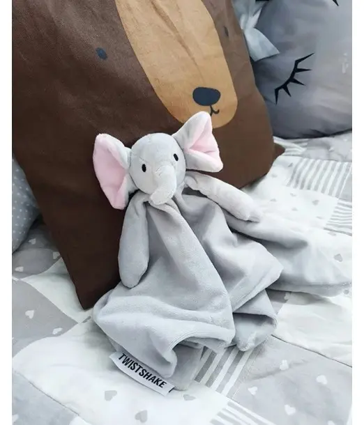 Doudou Couverture Twistshake - Éléphant Peluches - TwistShake 2