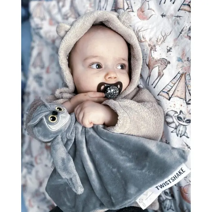 Doudou Couverture Twistshake - Hibou Peluches - TwistShake