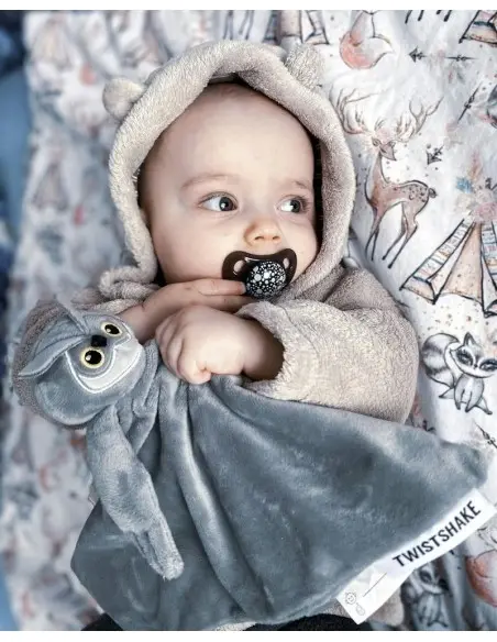Doudou Couverture Twistshake - Hibou Peluches - TwistShake