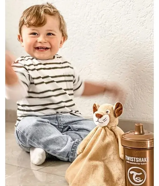 Doudou Couverture Twistshake - Lion Peluches - TwistShake Maroc 2