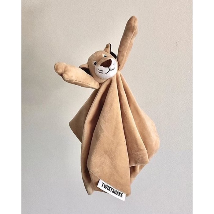 Doudou Couverture Twistshake - Lion dans Peluches chez Baby And Mom Maroc