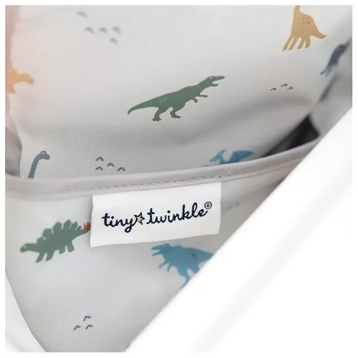 Tiny Twinkle Bavoir imperméable sans manches 6m+ Dinosaure