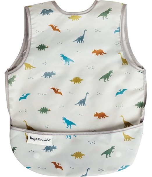 Tiny Twinkle Bavoir volant Mess-proof 6m+ Dinosaure au Maroc - Baby And Mom 2
