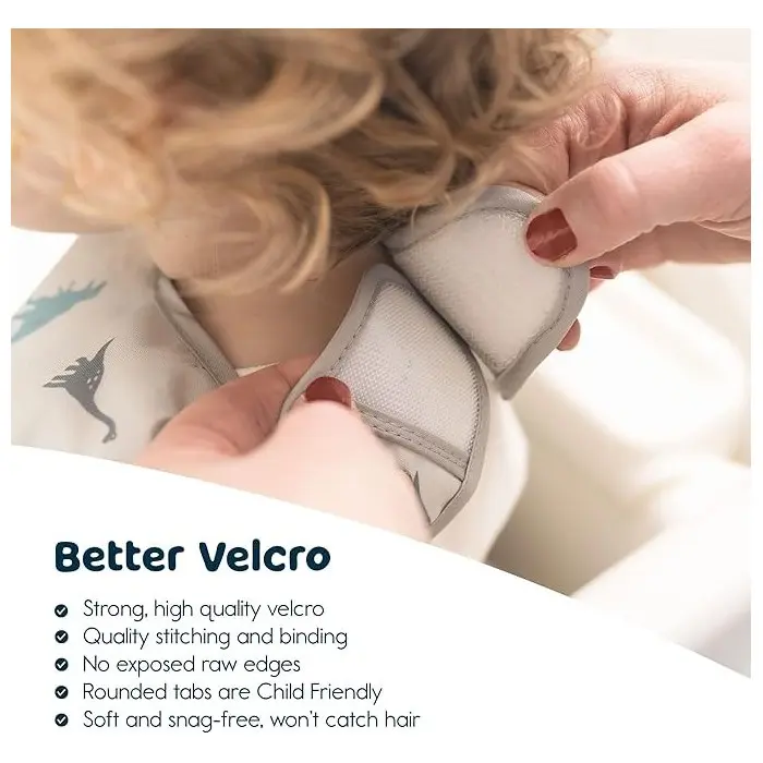 Tiny Twinkle Bavoir imperméable sans manches 6m+ Dinosaure