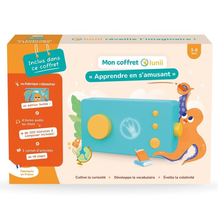 Mon Coffret Lunii – Apprendre en s’amusant Jeux éducatifs -