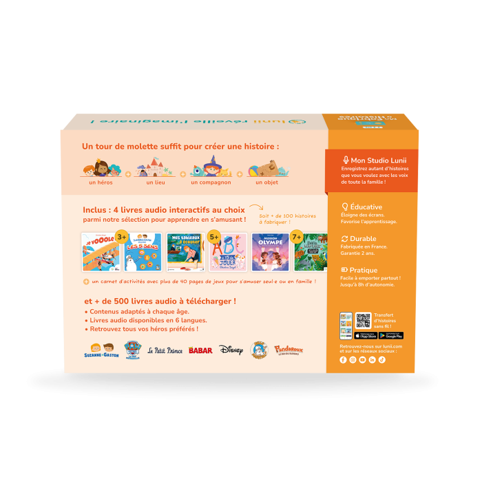 Mon Coffret Lunii – Apprendre en s’amusant Jeux éducatifs -