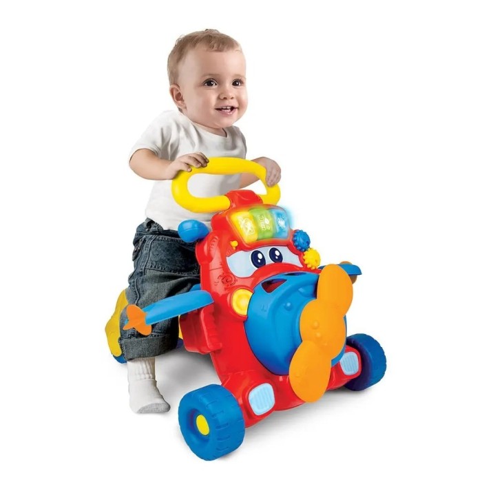 Winfun Porteur 2en1 Junior Jet 6m+ Trotteur & Youpala - Winfun