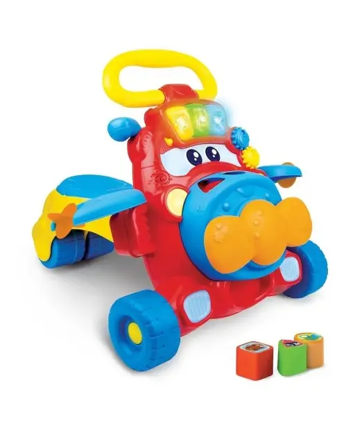 Winfun Porteur 2en1 Junior Jet 6m+ Trotteur & Youpala - Winfun