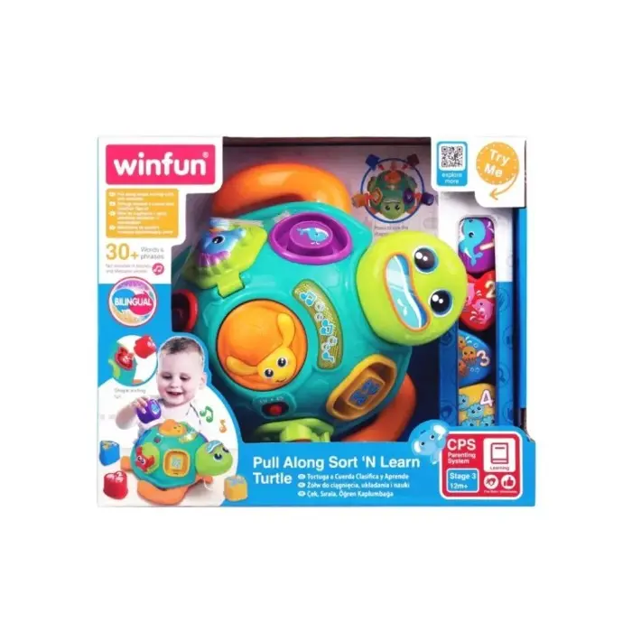 Winfun Tortue d'activités Bilingue 12m+ Jouet - Winfun Maroc