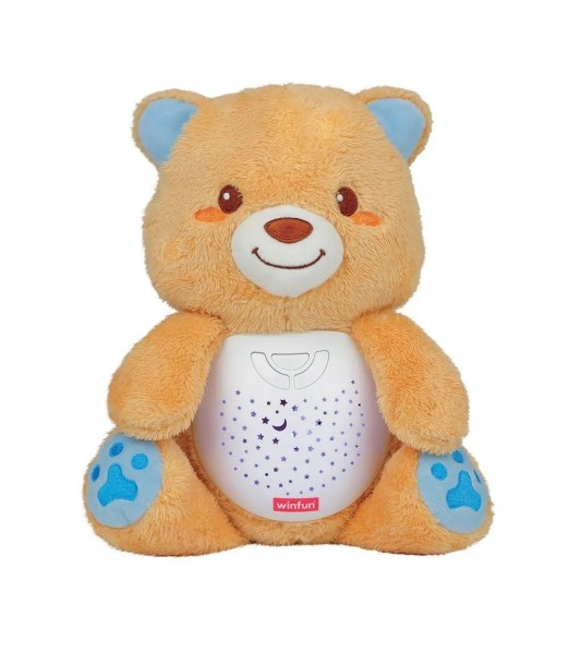 Winfun Veilleuse Ourson Projecteur 2en1 0m+ 2