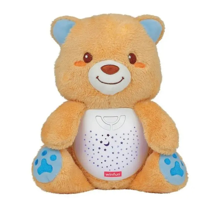 Winfun Veilleuse Ourson Projecteur 2en1 0m+ Veilleuse musicale 