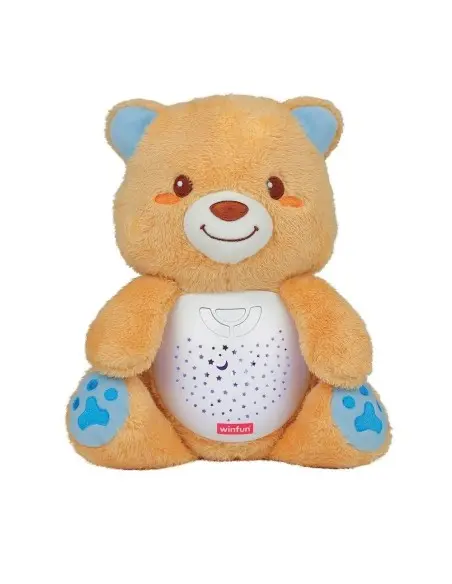 Winfun Veilleuse Ourson Projecteur 2en1 0m+ Veilleuse musicale 
