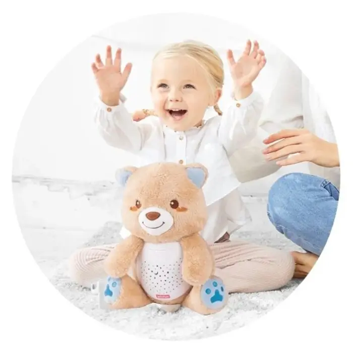 Winfun Veilleuse Ourson Projecteur 2en1 0m+ Veilleuse musicale 