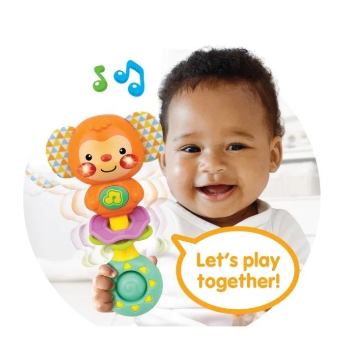 Winfun Hochet Musical Bébé Singe 3m+ Hochet - Winfun Maroc