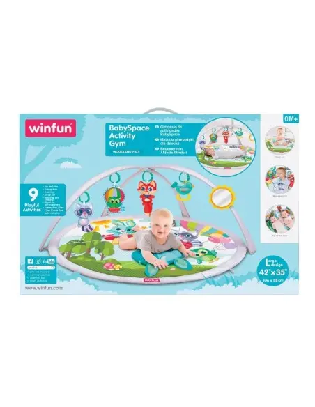 Winfun circular playgym activity mat from 0 months — photo 3