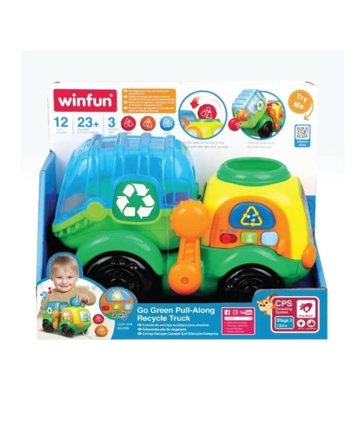 Winfun recycling truck 12m+