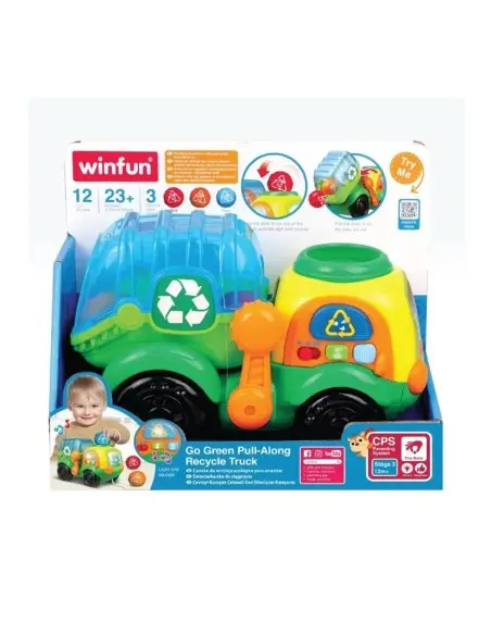 Winfun Camion Recycling Truck 12m+ Jouet - Winfun Maroc