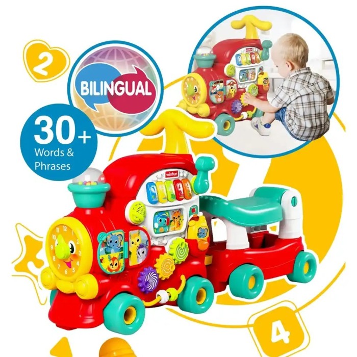 Winfun Train Trotteur d’Aventure 4en1 12m+ Jouet - Winfun Maroc