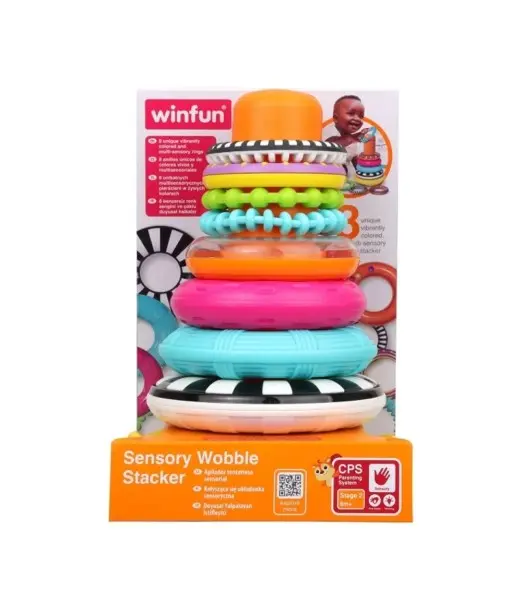 Winfun Anneaux Empilables 6m+ Univers Bébé - Winfun Maroc