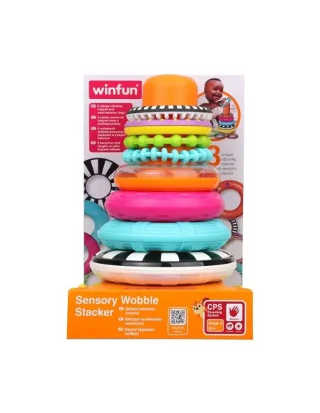 Winfun Anneaux Empilables 6m+ Univers Bébé - Winfun Maroc