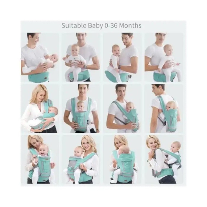 Porte-Bébé Mothercare Multi-positions dès la Naissance à 15kg -