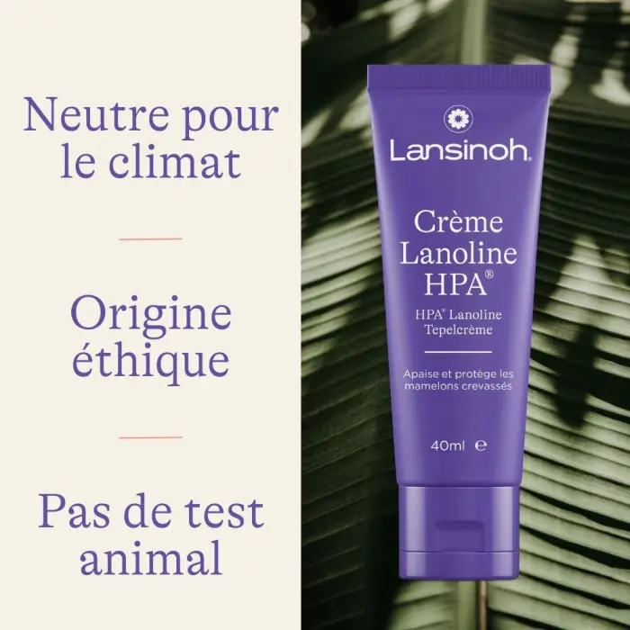 Crème Lansinoh à la Lanoline HPA® - Soins mamelons 40ml Soins