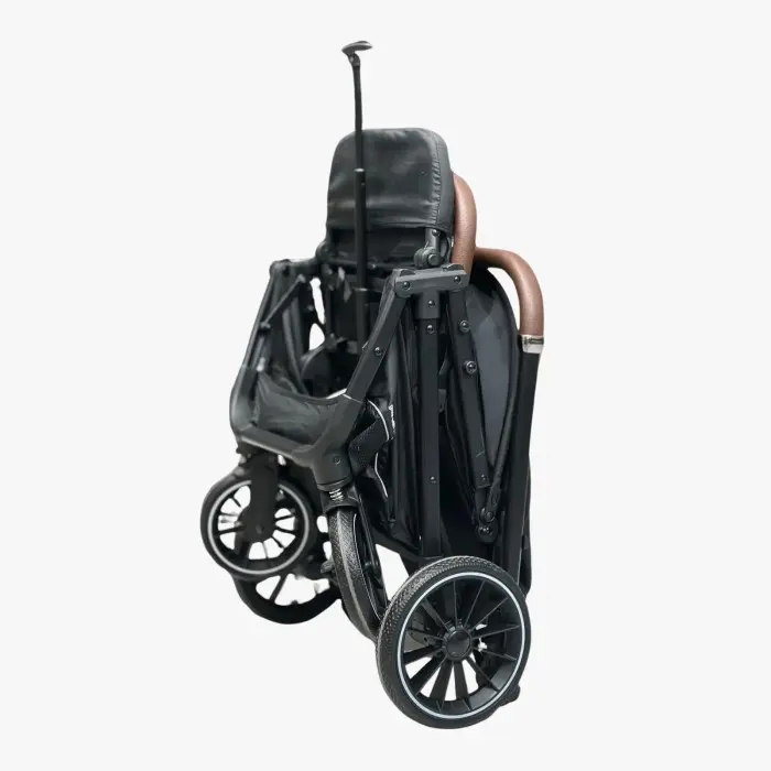 Kidilo Poussette Valise Réversible – Gris Foncé Poussette - 