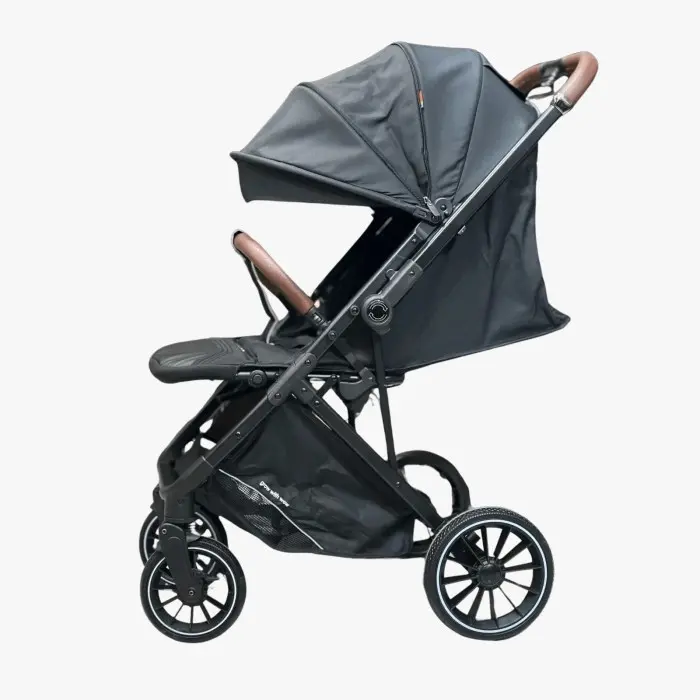 Kidilo Poussette Valise Réversible – Gris Foncé Poussette - 