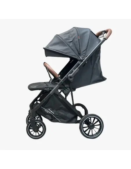 Kidilo Poussette Valise Réversible – Gris Foncé Poussette - 